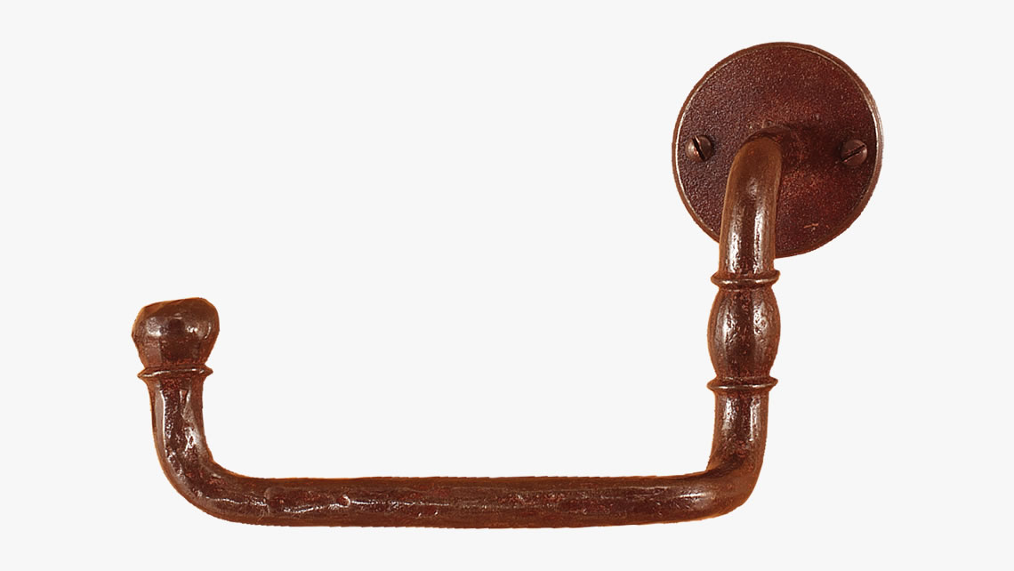 Portarotolo forgiato