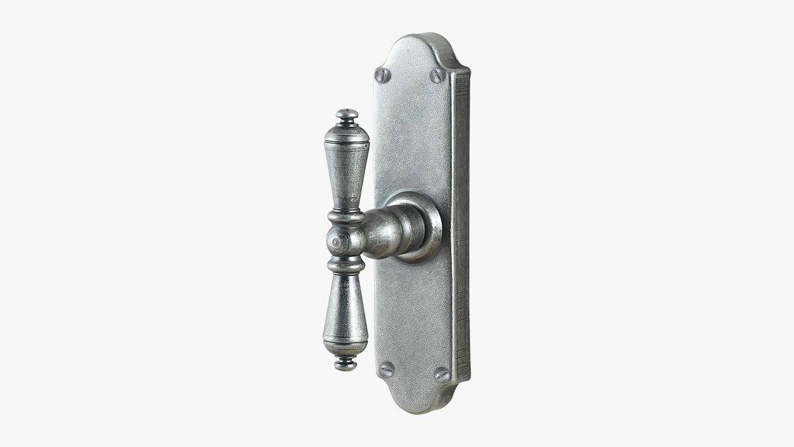 Iron window handle
