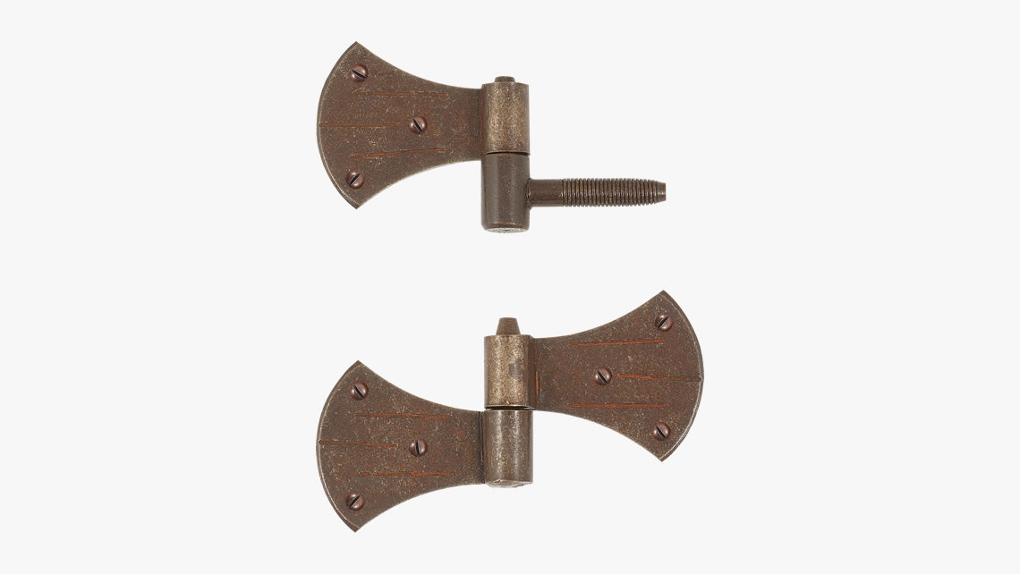 Iron hinge