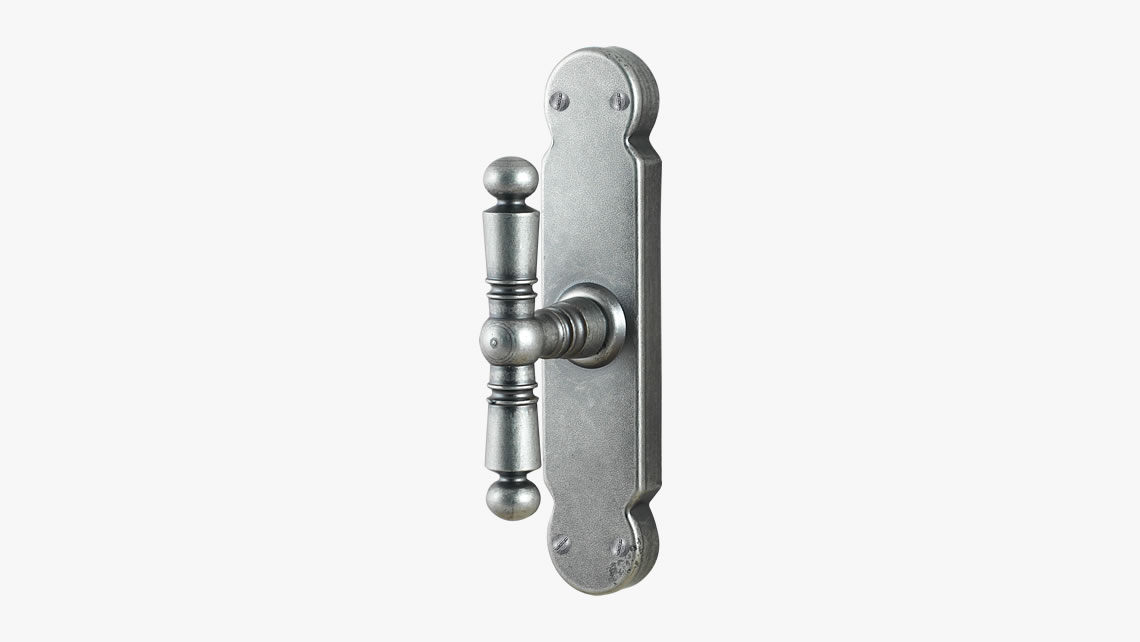 Iron window handle