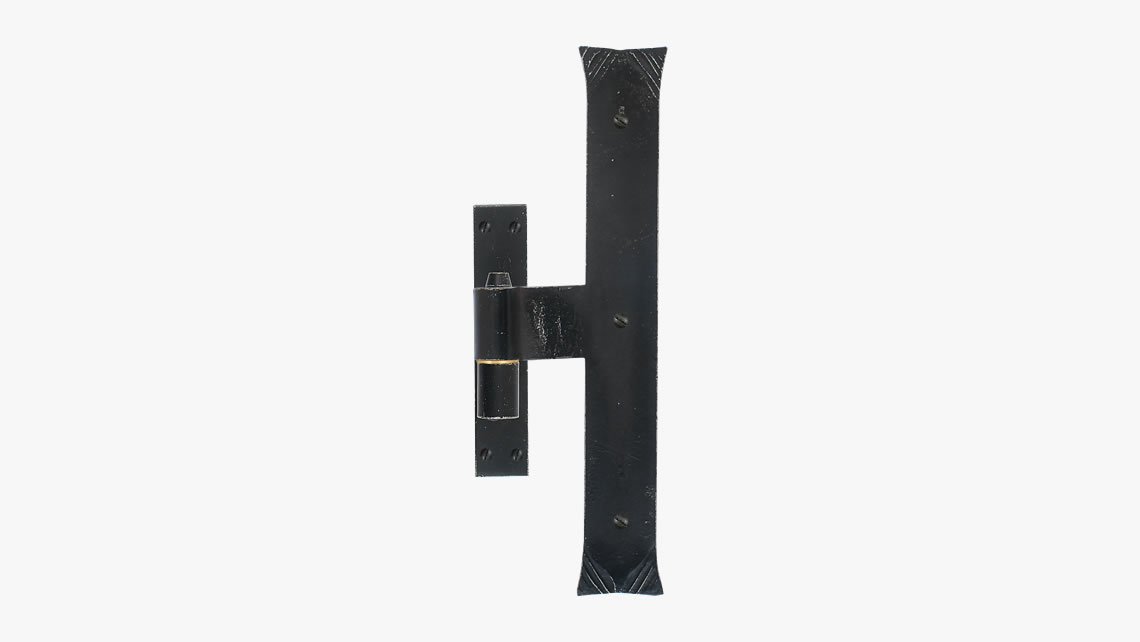 Forged iron vertical hinge