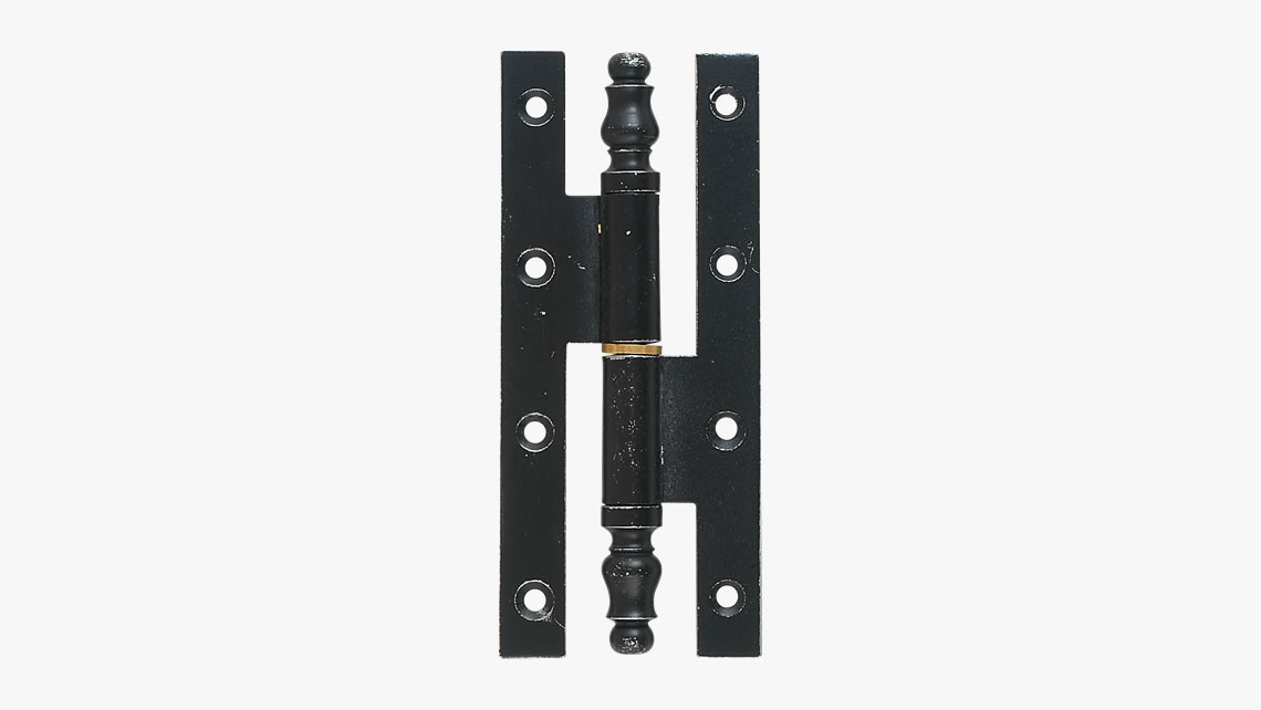 Iron straight hinge