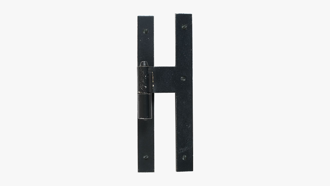 Iron vertical hinge