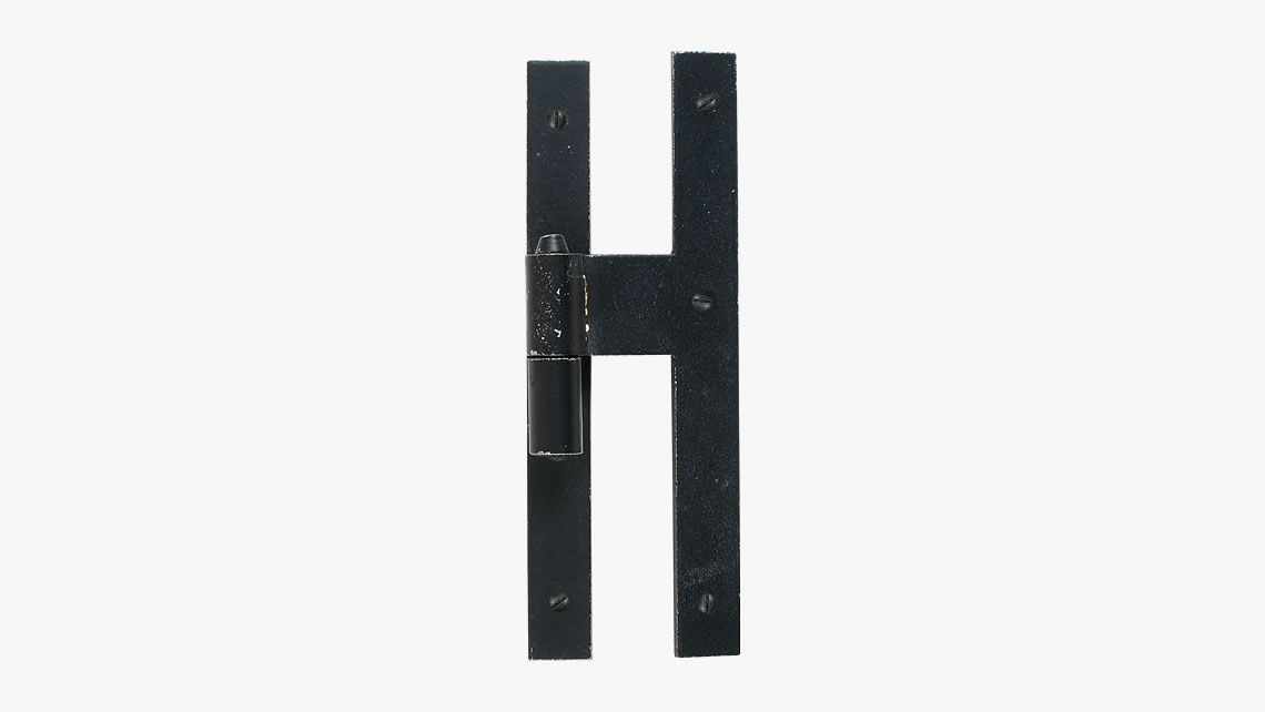Iron vertical hinge