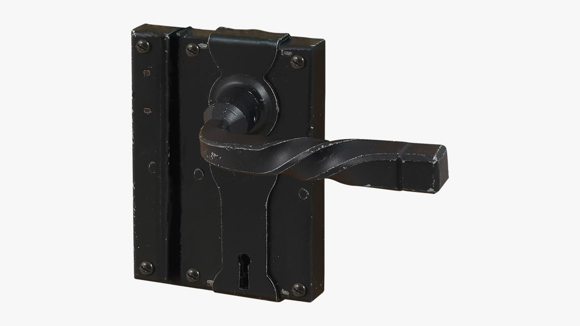 Iron door lock 