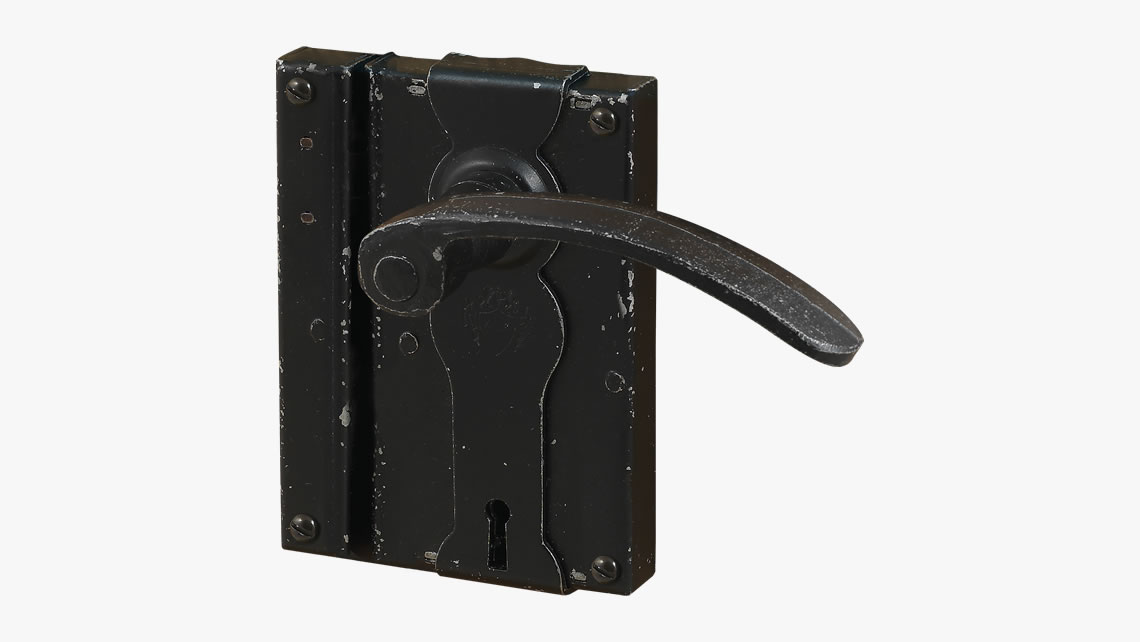 Iron door lock 