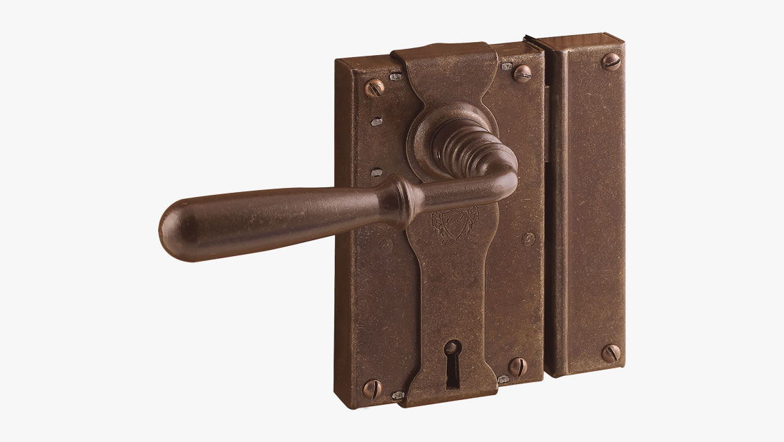 Serratura con maniglia