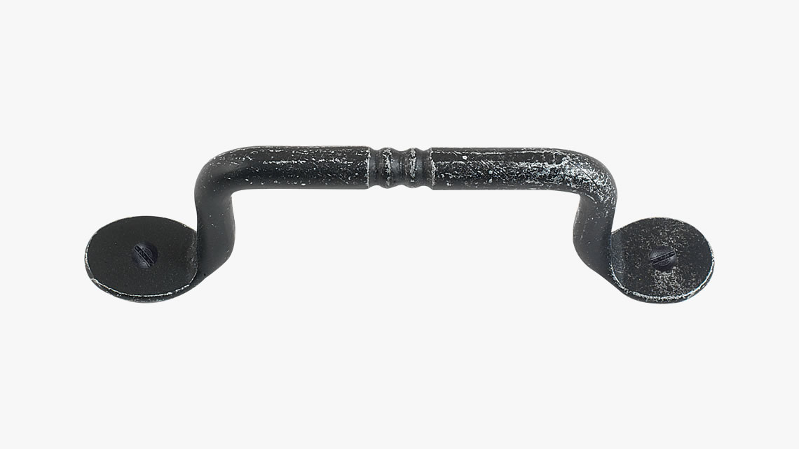Iron forged handle